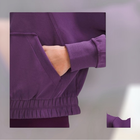 Lululemon Brushed Softstreme Funnel-Neck Full Zip Up - Picture 3 of 9